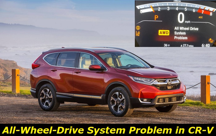 all-wheel-drive problem in honda-crv